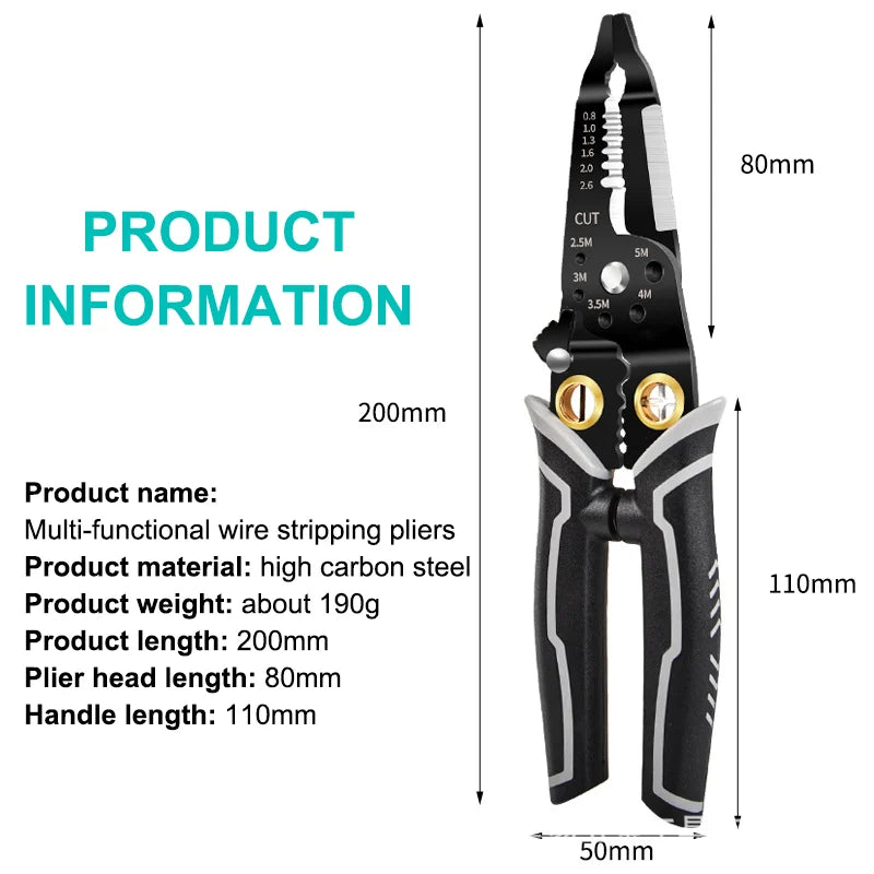 Extreme Cut High-Performance Wire Stripping Plier