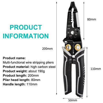 Extreme Cut High-Performance Wire Stripping Plier