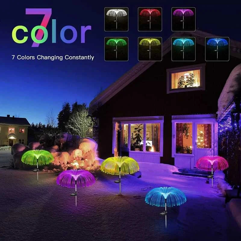 Solar Outdoor Decorative Waterproof Jellyfish Lights