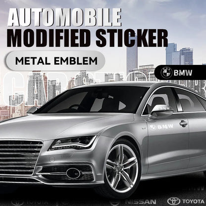 Limited time $19.99！3D Metal Automobile Modified Sticker(set of 4)