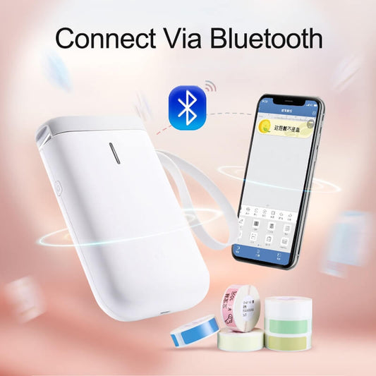 Portable Wireless Bluetooth Thermal Label Printer