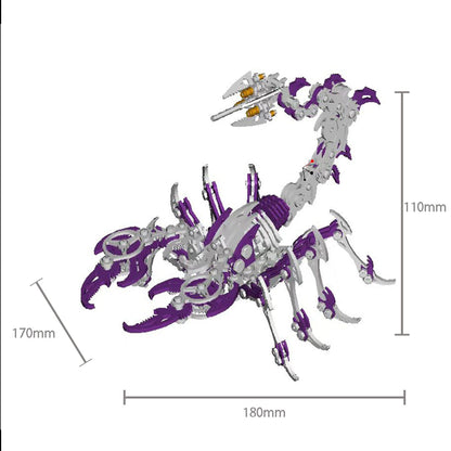 3D Metal Puzzle Scorpion DIY Model Kit