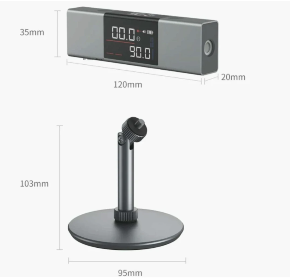 2 in1 Laser Angle Ruler Protractor