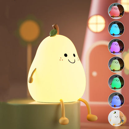 LED Pear Fruit Night Light